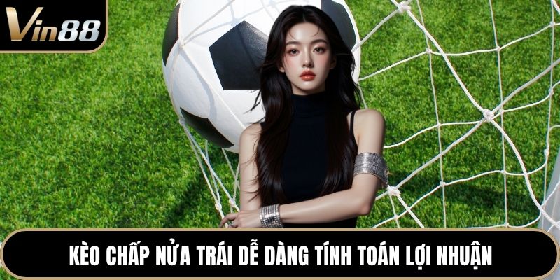 Kèo chấp nửa trái dễ dàng tính toán lợi nhuận